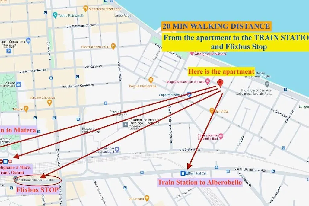 Apartmán Cattaro 37 Bari Hospitality Srls